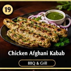 Chicken Afghani Kabab