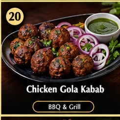 Chicken Gola Kabab