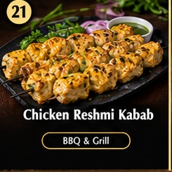 Chicken Reshmi Kabab